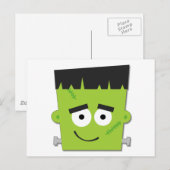 Halloween Frankenstein T-shirts en Gifts Briefkaart (Voorkant / Achterkant)