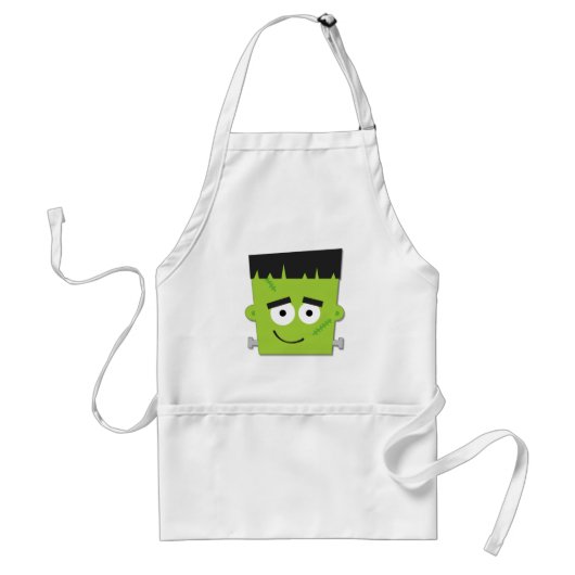 Halloween Frankenstein T-shirts en Gifts Standaard Schort (Voorkant)