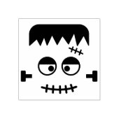 Halloween Frankenstein Uitnodiging voor Kaart Rubberstempel (Afrduk)