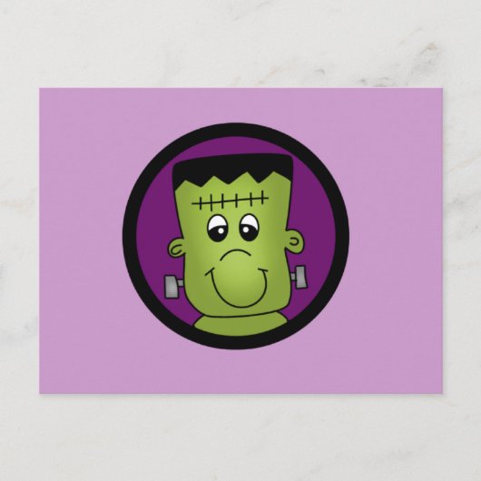 Halloween Frankie Tshirts and Gifts Briefkaart (Voorkant)