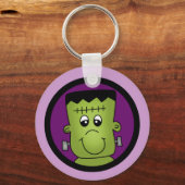 Halloween Frankie Tshirts and Gifts Sleutelhanger (Voorkant)
