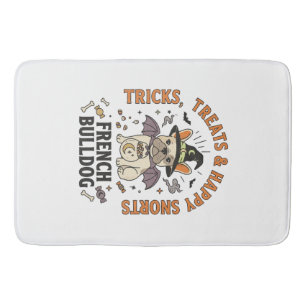 Halloween Franse Bulldog Grappenmaker Badmat