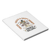 Halloween Franse Bulldog Grappenmaker Notitieblok (Schuin)