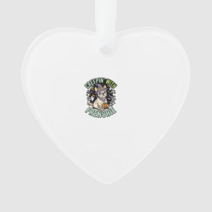 Halloween Franse Bulldog Griezelige Gezel Ornament