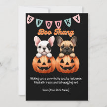 Halloween Franse Bulldog Groeten