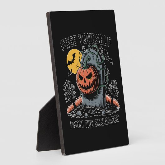 Halloween Free Yourself From The Standards.jpg Fotoplaat (Zijkant)