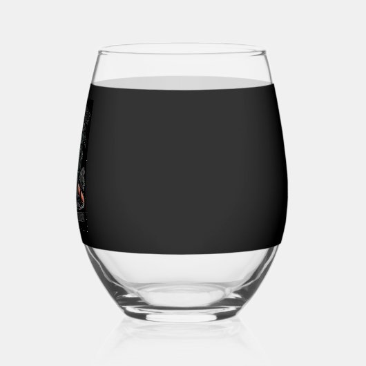 Halloween Free Yourself From The Standards.jpg Wijnglas Zonder Voet (Links)