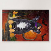 Halloween French Bulldog Legpuzzel (Horizontaal)