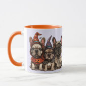 Halloween French Bulldogs Mok (Links)