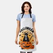 Halloween Frenchie Schort (Gedragen)