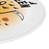 Halloween Frenchie Snijplank (Hoek)