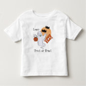Halloween Friendly Ghost Personalized Kinder Shirts (Voorkant)