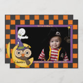 Halloween Friends - Fotouitnodiging Kaart (Voorkant / Achterkant)