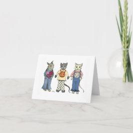 Halloween Friends Holiday Kaart