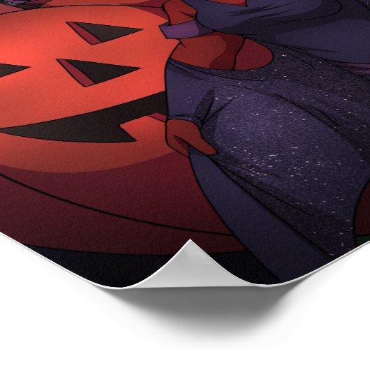 Halloween Friends Poster (Hoek)