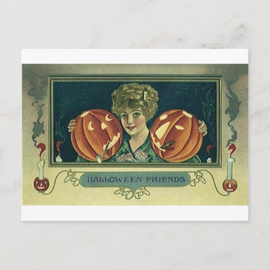Halloween Friends - Pumpkins Briefkaart (Voorkant)