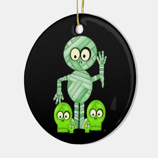 Halloween Friends-versiering Keramisch Ornament (Links)