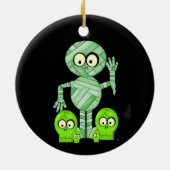 Halloween Friends-versiering Keramisch Ornament (Achterkant)