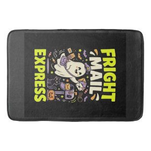 Halloween Fright Mail Express Badmat