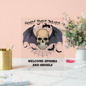 Halloween Fright Night Delight Acryl Bord (Huwelijk)