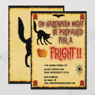 Halloween Fright Night Kaart