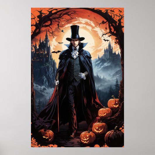 Halloween "Fright Night" Poster (Voorkant)