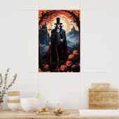 Halloween "Fright Night" Poster (Keuken)