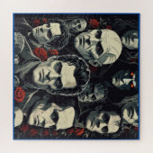 HALLOWEEN FRIGHTFUL MOVIES MASHUP LEGPUZZEL (Horizontaal)