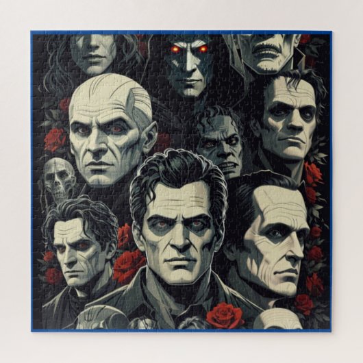 HALLOWEEN FRIGHTFUL MOVIES MASHUP LEGPUZZEL (Verticaal)