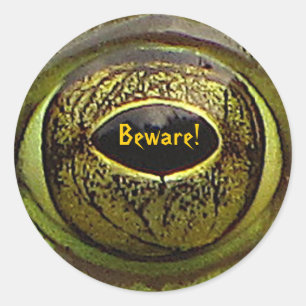 Halloween Frog Eye Ronde Sticker