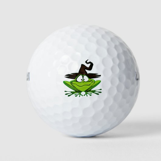 Halloween Frog Golfballen (Voorkant)