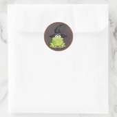 Halloween Frog Ronde Sticker (Tas)