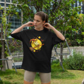 Halloween Frog Witch Flying T-shirt