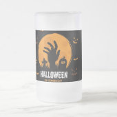 Halloween Frosted Glass Beer Mok (Center)