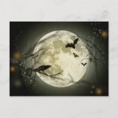 Halloween Full Moon Briefkaart (Voorkant)