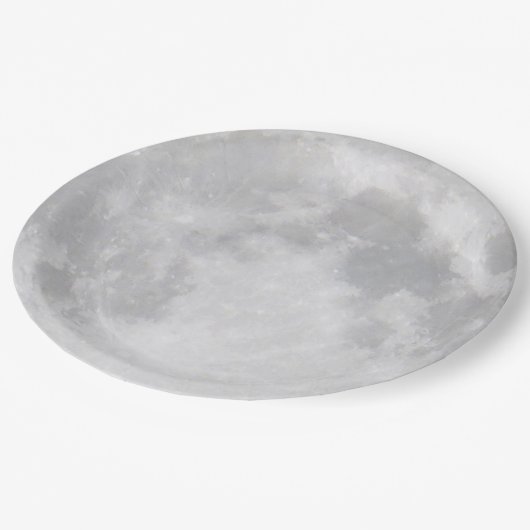 Halloween Full Moon Papieren Bordje (Gekanteld)