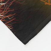 Halloween Fun Art Fleece Deken (Hoek)