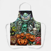 Halloween Fun Art Schort (Voorkant)