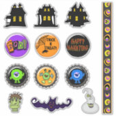 Halloween Fun Collectie Sticker (Voorkant)