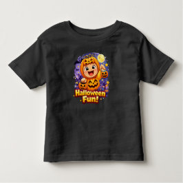 Halloween Fun Cute Baby Pumpkin Illustration Kinder Shirts