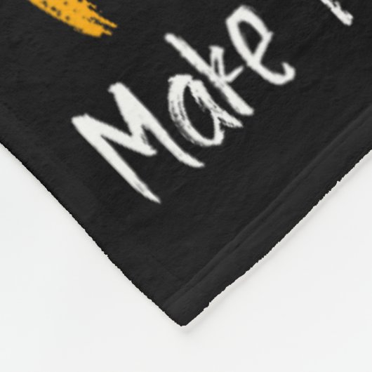 Halloween Fun Donald Trump kostuum cadeau idee Fleece Deken (Hoek)