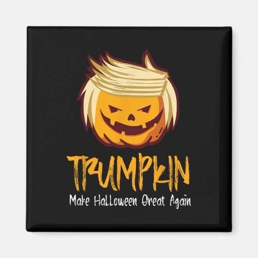 Halloween Fun Donald Trump kostuum cadeau idee Magneet (Voorkant)