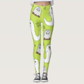 Halloween Fun Ghost Leggings (Voorkant)