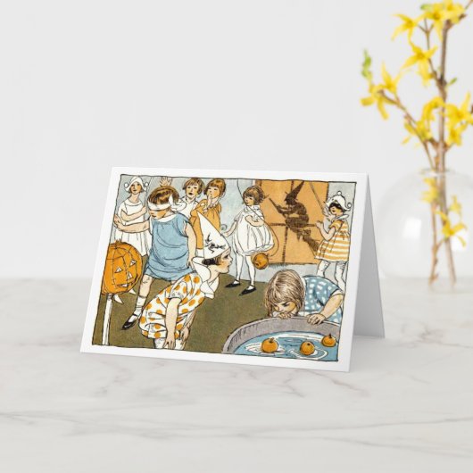 Halloween Fun Kaart (Gele Bloem)