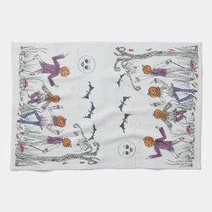 Halloween Fun Keuken Handdoek