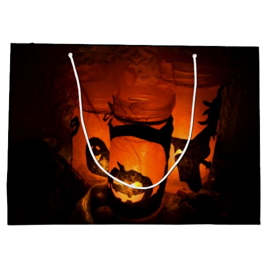 Halloween Fun met pompoenen, Ghost & Witches, ZSSG Groot Cadeauzakje (Achterkant)