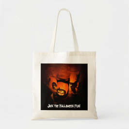 Halloween Fun met pompoenen, Ghost & Witches, ZSSG Tote Bag