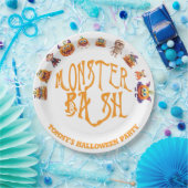 Halloween Fun Monster Bash Papieren Bordje (Feest)