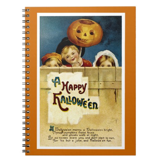 Halloween Fun Notitieboek (Voorkant)