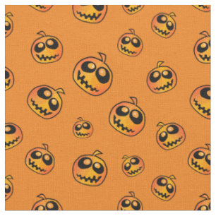 Halloween Fun Pumpkin Pattern Stof